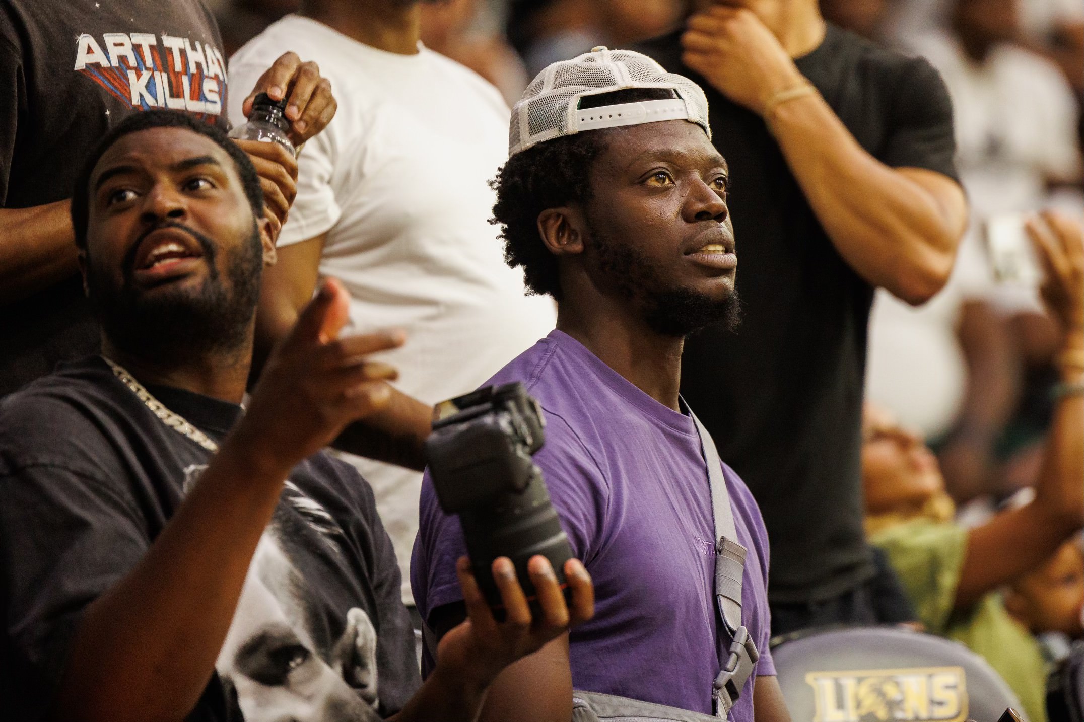 “Good to see the people,”: Reggie Jackson gets a taste of Philly basketball